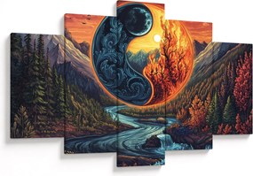 Obraz - Živly (150x105 cm)