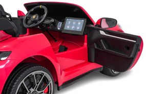 Detské elektrické autíčko Porsche 911 GT3 STRONG MP4 červené