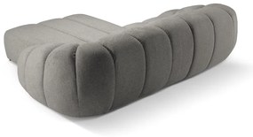 Svetlosivá rohová pohovka (pravý roh) Diana – Micadoni