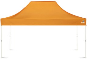 BRIMO Párty stan 3x4,5m - 3x4,5m s 3 stenami - Oranžová
