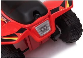 LEAN CARS Elektrická štvorkolka XMX612, červená