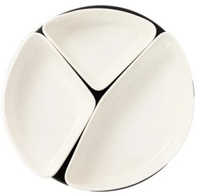 Servírovací set FELKO s bielymi miskami ALL 850788