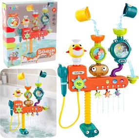 LEAN Toys Plavecká hračka do vane Kotúčové poháre Sprcha