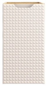 Závěsná koupelnová skříňka Luxor Beige 81-30-1D béžová/dub olejovaný