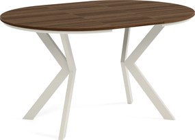 Okrúhly rozkladací jedálensky stôl DEVO PLUS Veľkosť: 90 - 128 cm