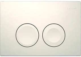 Geberit Delta25 ovládacie tlačidlo plast alpská biela 115.125.11.5