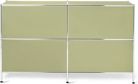 Kovová komoda »CN3 Kids« so 2 zásuvkami, pistáciová