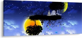 Obraz - Reflekcia rovnováhy (120x50 cm)