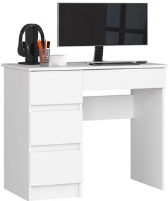 PC stolík Alineadas (biela). Akcia -12%. Vlastná spoľahlivá doprava až k Vám domov. 1117059