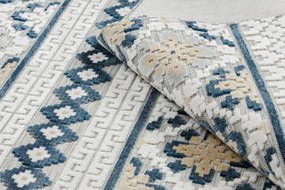 Koberec štrukturálny BOTANIC 65252 Boho - sivý