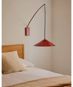Červené nástenné svietidlo ø 35 cm Kally – Kave Home