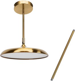 Toolight Toolight, LED stropné svietidlo APP1281-CP Gold, zlatá lesklá, OSW-05183