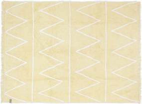 Lorena Canals, Detský kusový koberec Hippy Yellow, 120x160, žltá, detská izba