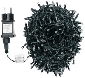 Aigostar - LED RGBY Vonkajší vianočný svetelný reťaz 600xLED/6W/230V/8 funkcií 30m IP44