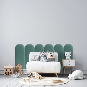 Zástena za gauč - Oblúk - 30x80cm Farba: Morská zeleň, Rozmer: 30x80