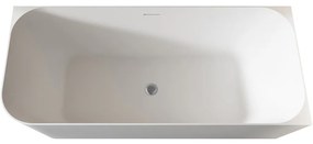 Cerano Brilante, akrylátová voľne stojaca akrylátová vaňa 170x75 cm, pravá, biela, CER-CER-414551