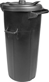 Popolnica na odpad ICS P140100, 100 lit., plast, čierna