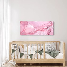 Obraz - Ružový mramor (120x50 cm)
