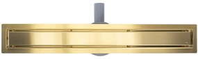 Rea Neox Pro, odtokový sprchový žľab 70cm, zlatá matná, REA-G2702