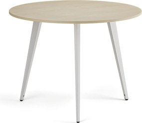 Stolová podnož VIBE, 840 x 725 mm, biela