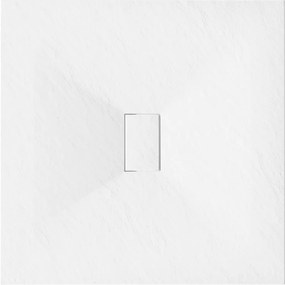 Mexen Hugo, SMC štvorcová sprchová vanička 100 x 100 cm, biela, 42101010