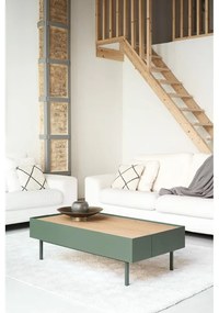 Zelený konferenčný stolík Teulat Arista