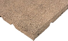 Gumová dlaždica ASLON 40 x 40 cm, piesková