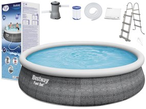 Bestway Záhradný expanzný bazén 457 x 107 cm, Bestway 57372