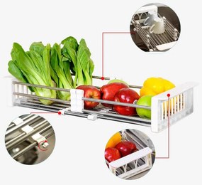 Odkvapkávač na zeleninu ORDOS biely