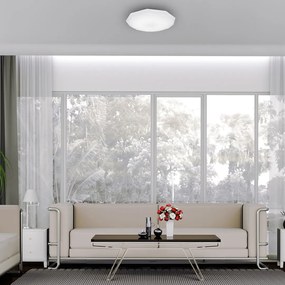 Stropné LED svietidlo Hex, 1x LED 16w, 4000k, (fi 36 cm), w