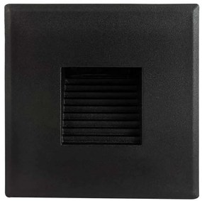 Vonkajšie schodiskové svietidlo DECENTLY LED/1,5W/230V IP44 čierna