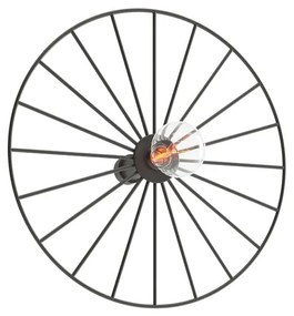 Čierne stropné svietidlo ø 30 cm Soho - Sollux