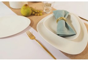 Biele hlboké porcelánové taniere v súprave 6 ks Carrara – Villa Altachiara
