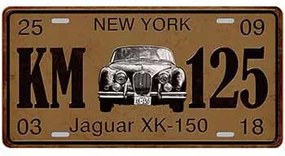 Ceduľa značka New York - Jaquar