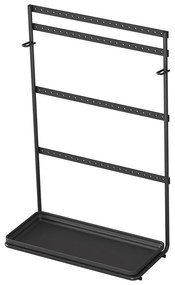 Čierny organizér na šperky Metaltex My Pendants