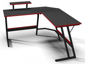 Herný stôl BG02 čierny 130 cm