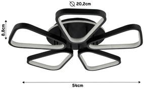 BERGE Stropná LED lampa Nashville 57W CCT