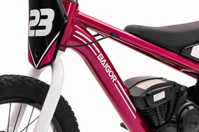 Ramiz BAIGOR 23 PRO Ružová batériová motorka pre dieťa