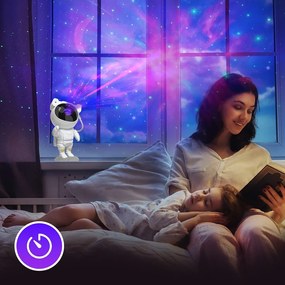 LED projektor Astronaut s diaľkovým ovládaním