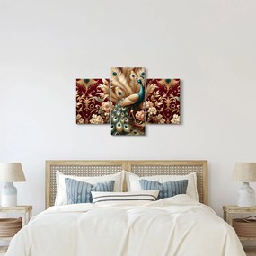 Obraz – Elegantný páv (90x60 cm)