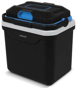 Sencor - Prenosná autochladnička 24 l 60W/12V/230V čierna