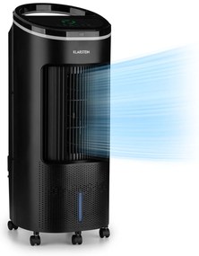 Klarstein IceWind Plus, 4 v 1 ochladzovač vzduchu, ventilátor, zvlhčovač vzduchu, čistička vzduchu, ionizátor, 65 W, 330 m³/h, 7 l, 4 rýchlosti, oscilácia, časovač, diaľkový ovládač, mobilný