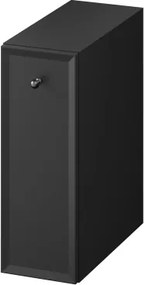 Cersanit S1022-007 - Závesná kúpeľňová skrinka MILLE 20x45 cm matná čierna