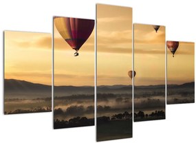 Obraz - lietajúce balóny (150x105 cm)