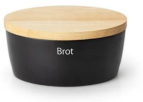 Continenta C3731 - Chlebník s vekom 27x20x13,5 cm gumovník