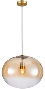 Luster na lanku CAMPANIA 1xE27/60W/230V zlatá