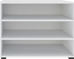 XXXLutz REGÁL, biela, 91/67/40 cm Hom`in - Skrine - 002647010013