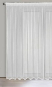 ZÁCLONA NOELIA NA PÁSKE 300X270 CM BIELA