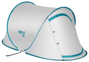 Samorozkladací plážový stan NILS Camp NC3743 - sivý