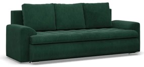 Trojmiestna rozkladacia sedačka FORESTA fľaškovo zelená